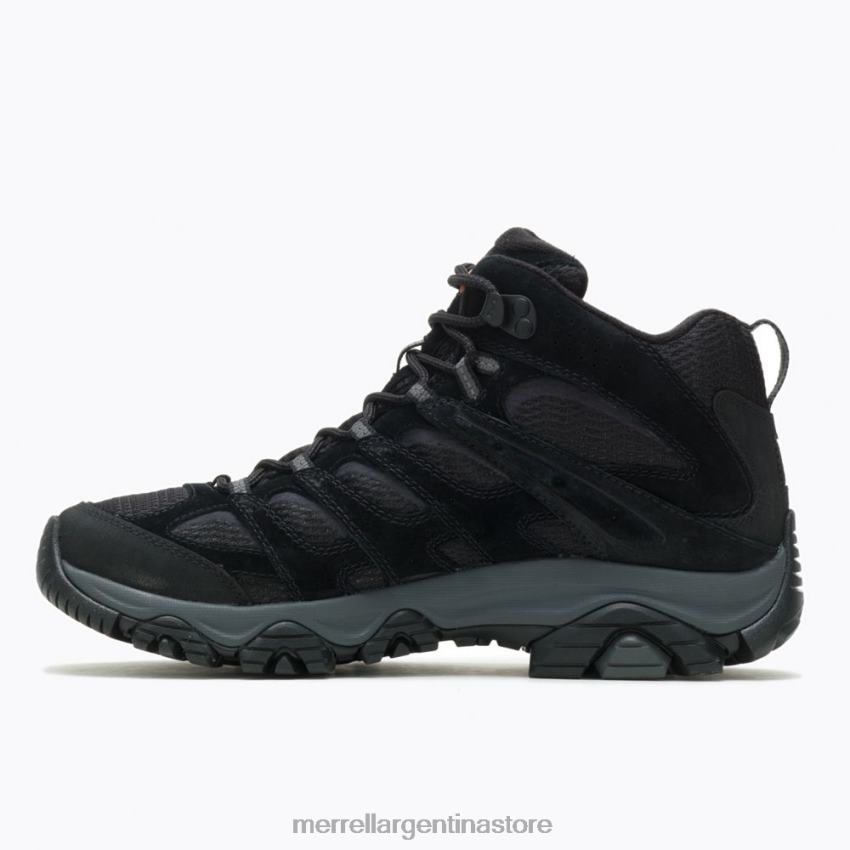 hombres zapatos noche negra NL2ZZ133 Merrell moab 3 mediados (j036561)