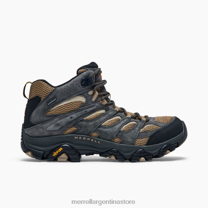 hombres zapatos nogal/beluga NL2ZZ260 Merrell moab 3 mid gore-tex (j036251)