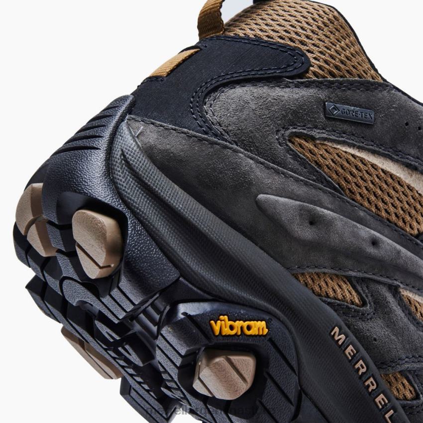 hombres zapatos nogal/beluga NL2ZZ260 Merrell moab 3 mid gore-tex (j036251)