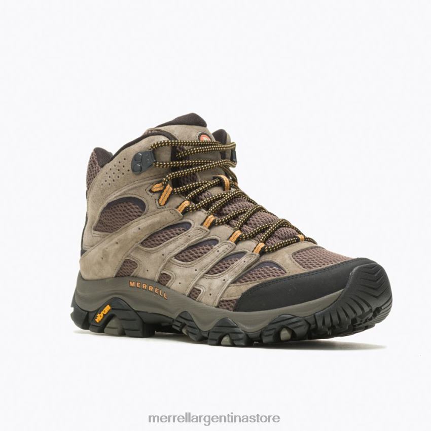 hombres zapatos nuez NL2ZZ132 Merrell moab 3 mediados (j035869)