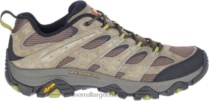 hombres zapatos nuez/musgo NL2ZZ145 Merrell moab 3 (j036285)