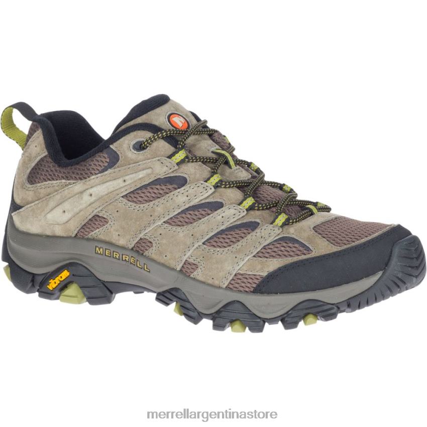 hombres zapatos nuez/musgo NL2ZZ145 Merrell moab 3 (j036285)