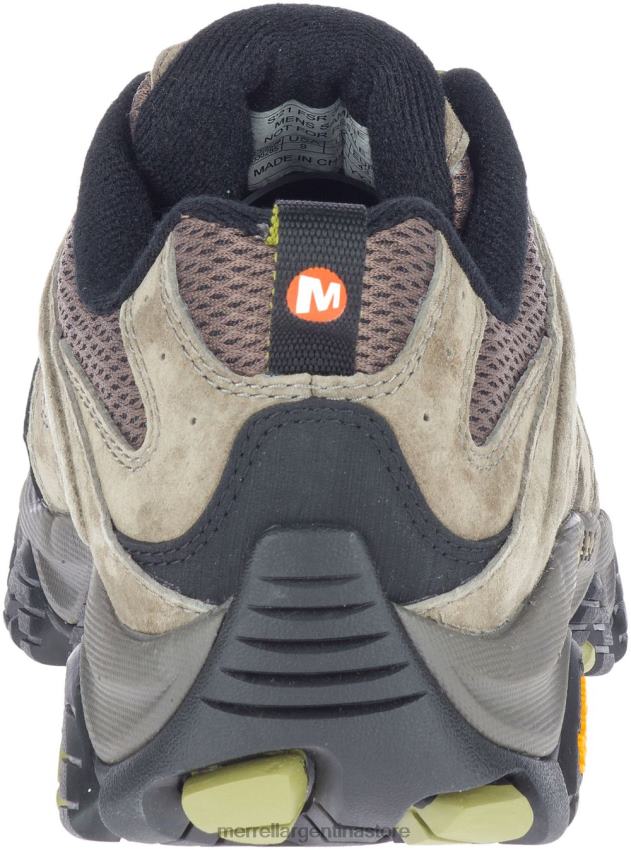 hombres zapatos nuez/musgo NL2ZZ145 Merrell moab 3 (j036285)
