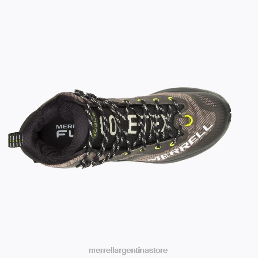 hombres zapatos roca NL2ZZ34 Merrell pícaro excursionista mid gore-tex (j037159)
