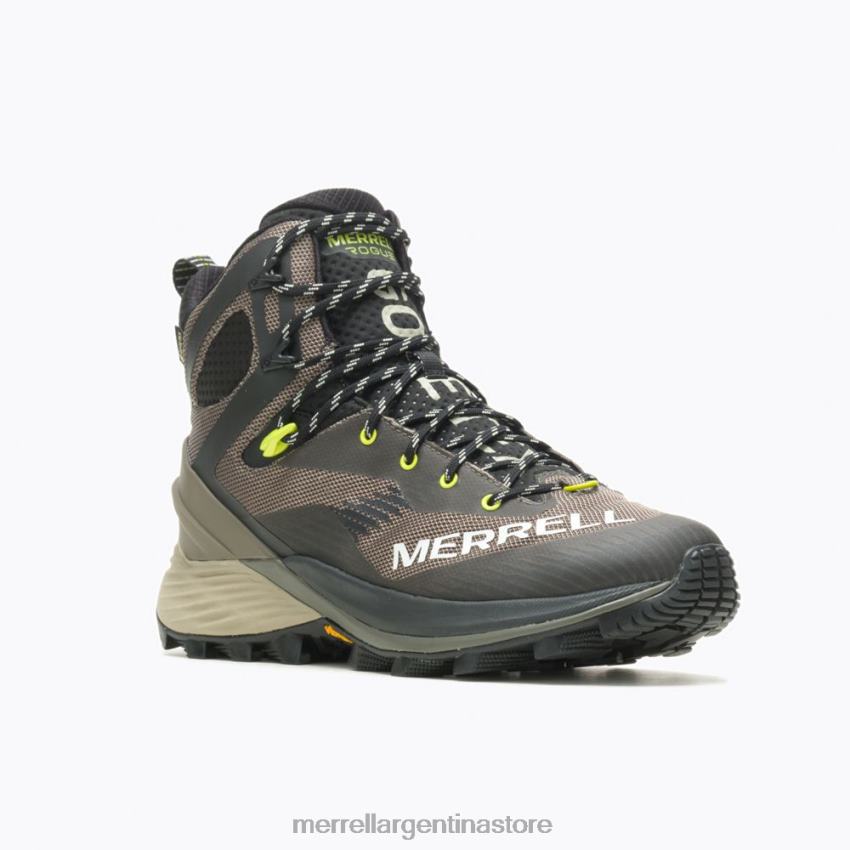 hombres zapatos roca NL2ZZ34 Merrell pícaro excursionista mid gore-tex (j037159)