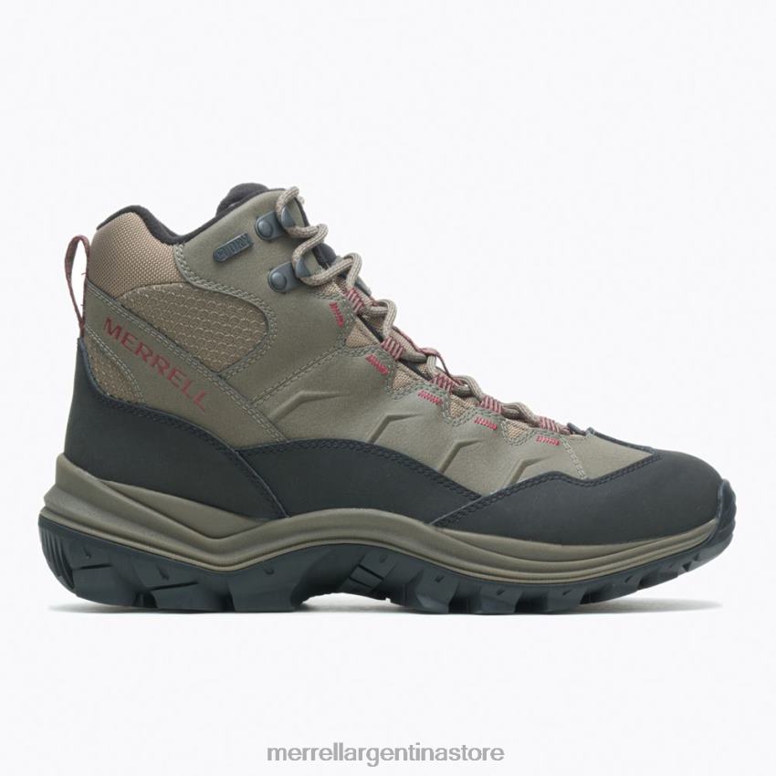 hombres zapatos roca NL2ZZ799 Merrell Thermo chill mid impermeable (j88419)
