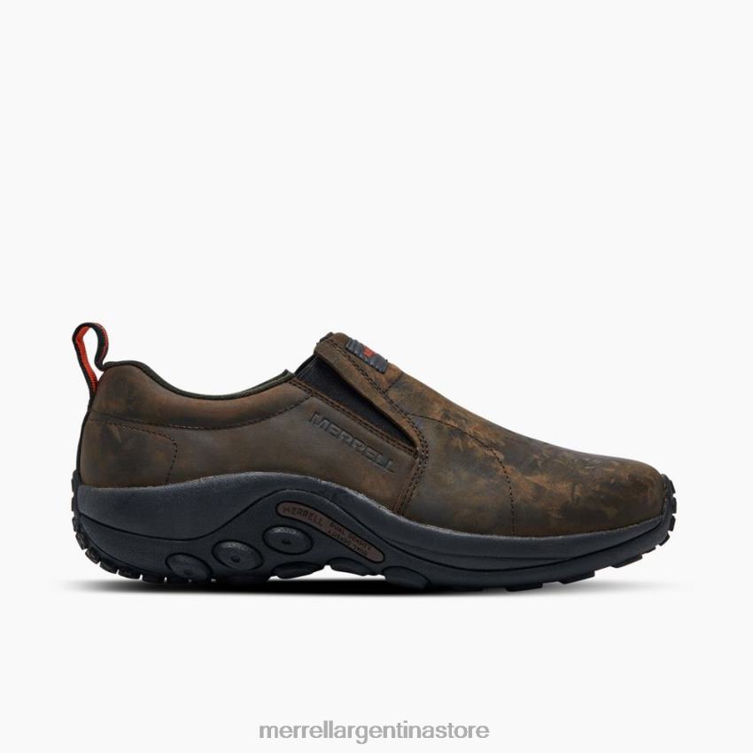 hombres zapatos Café exprés NL2ZZ340 Merrell zapato de trabajo jungle moc sr de cuero (j099323)