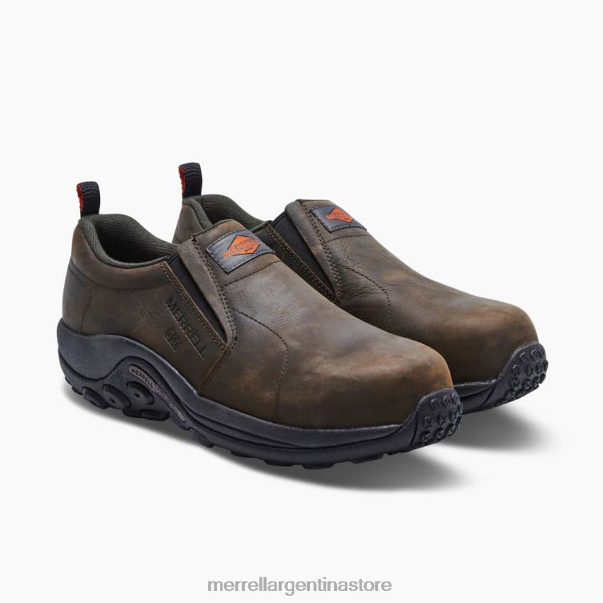 hombres zapatos Café exprés NL2ZZ705 Merrell zapatos de trabajo jungle moc cuero comp toe sd+ (j099381)