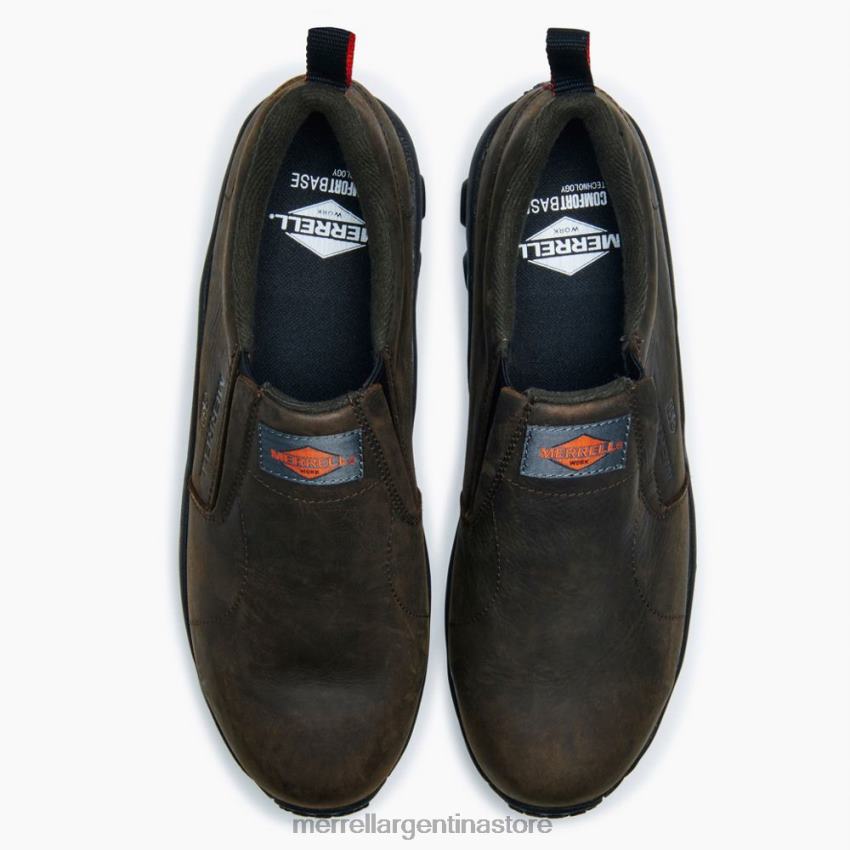 hombres zapatos Café exprés NL2ZZ705 Merrell zapatos de trabajo jungle moc cuero comp toe sd+ (j099381)
