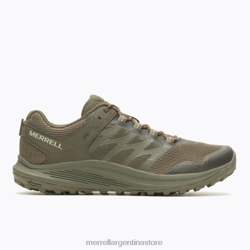 hombres zapatos aceituna NL2ZZ334 Merrell nova 3 táctico (j005047)