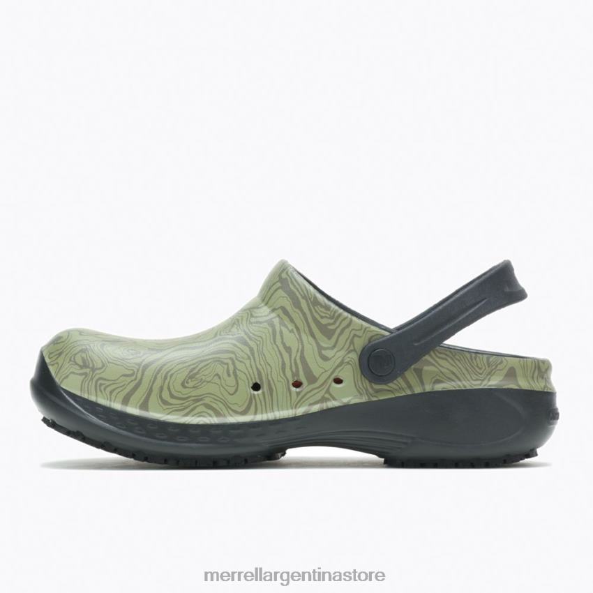 hombres zapatos aceituna NL2ZZ483 Merrell servicio bis pro (j004037)