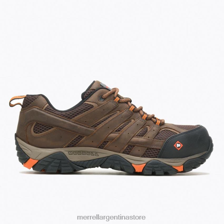hombres zapatos arcilla NL2ZZ372 Merrell zapato de trabajo moab vertex vent comp toe (j11119)