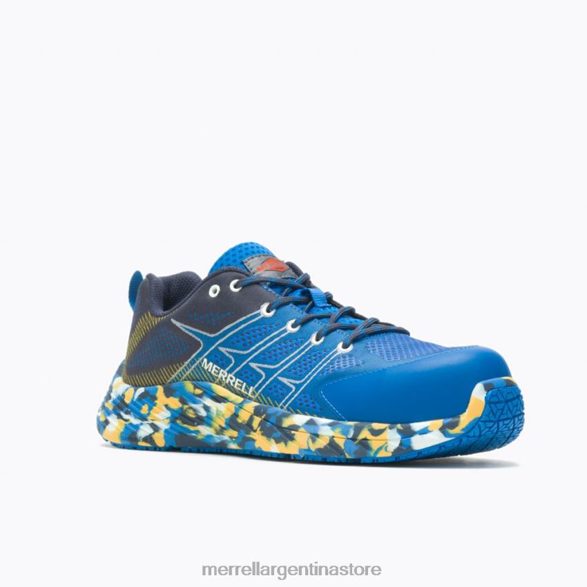 hombres zapatos azul NL2ZZ511 Merrell moab vuelo fibra de carbono (j005233)