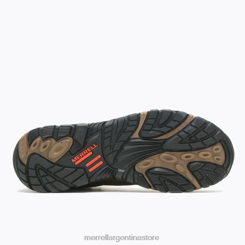 hombres zapatos caramelo NL2ZZ494 Merrell moab adventure mid fibra de carbono impermeable ancho ancho (j004633w)