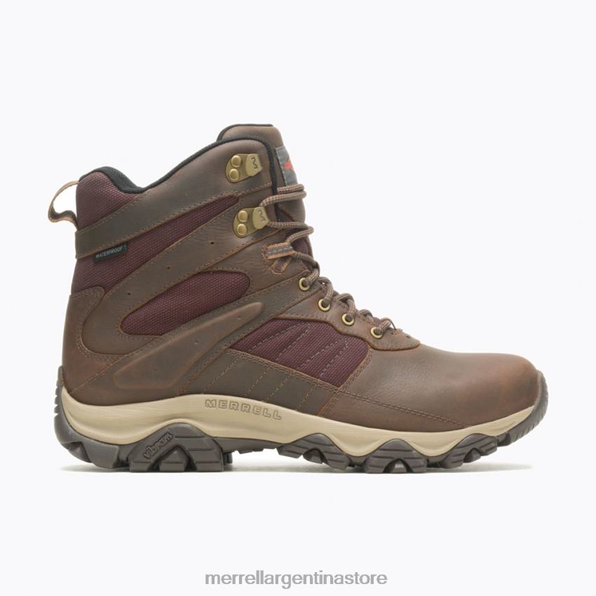 hombres zapatos caramelo NL2ZZ598 Merrell moab 2 madera 6'' impermeable (j004653)