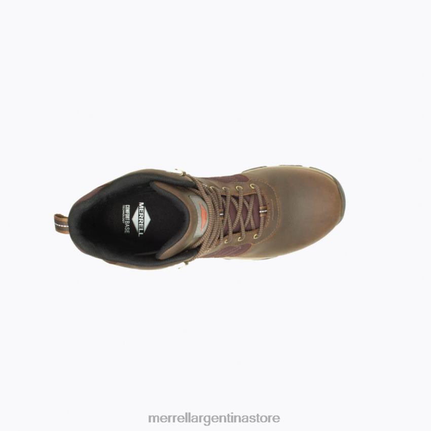 hombres zapatos caramelo NL2ZZ598 Merrell moab 2 madera 6'' impermeable (j004653)