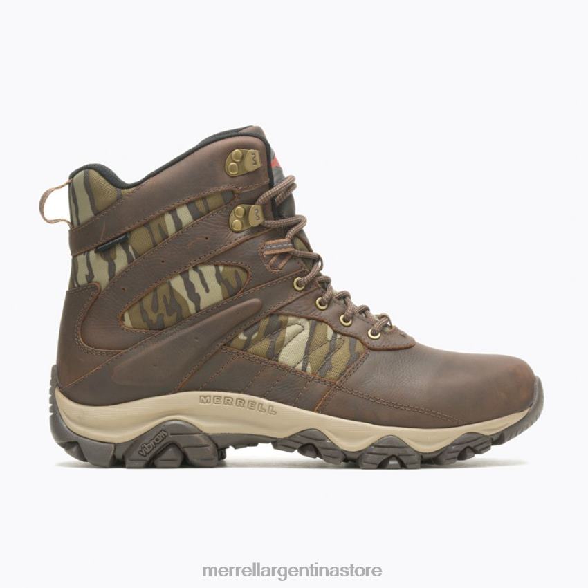hombres zapatos caramelo/roble NL2ZZ599 Merrell moab 2 madera 6'' impermeable (j004651)