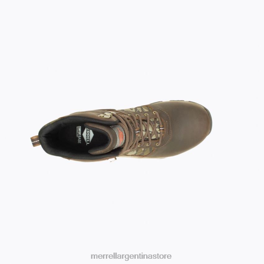 hombres zapatos caramelo/roble NL2ZZ599 Merrell moab 2 madera 6'' impermeable (j004651)