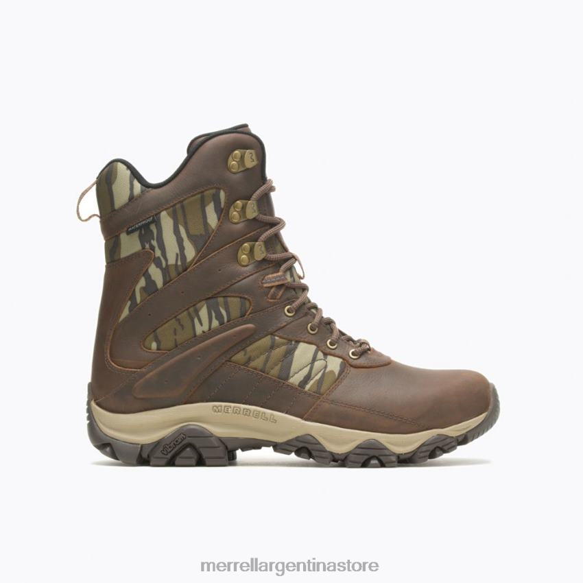 hombres zapatos caramelo/roble NL2ZZ636 Merrell moab 2 madera 8'' impermeable (j004647)