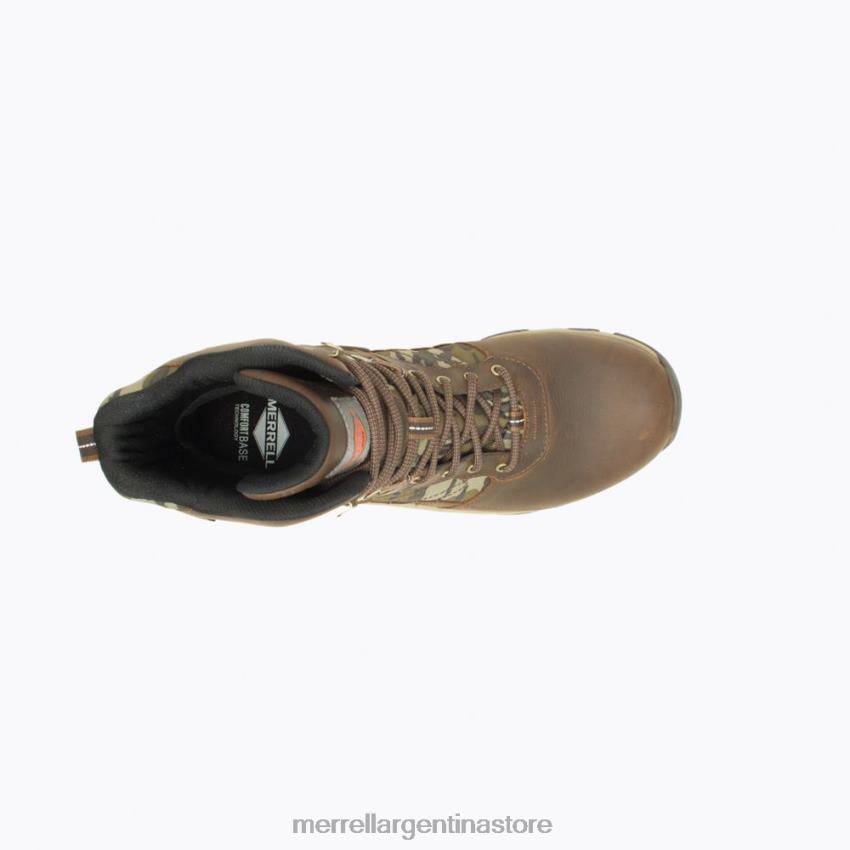 hombres zapatos caramelo/roble NL2ZZ636 Merrell moab 2 madera 8'' impermeable (j004647)