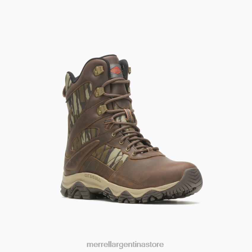 hombres zapatos caramelo/roble NL2ZZ636 Merrell moab 2 madera 8'' impermeable (j004647)