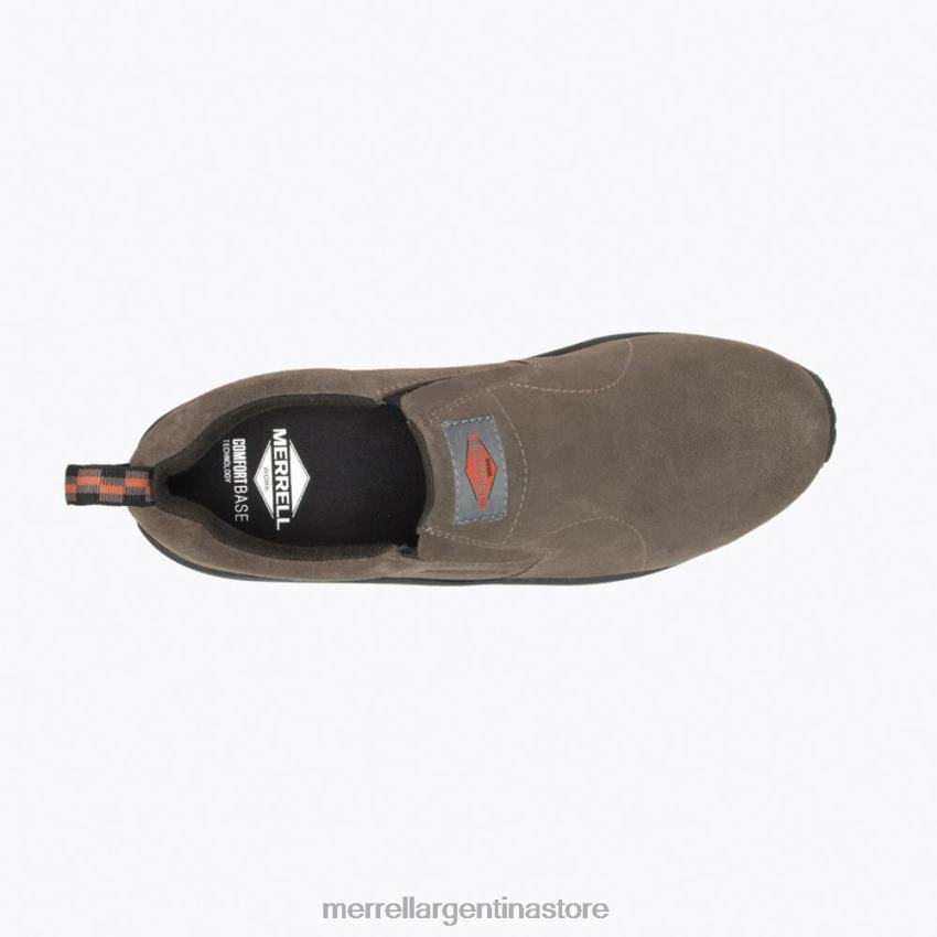 hombres zapatos humo de pistola NL2ZZ449 Merrell zapato de trabajo jungle moc con punta de aleación (j85775)