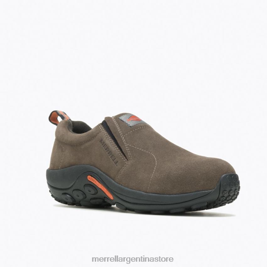 hombres zapatos humo de pistola NL2ZZ449 Merrell zapato de trabajo jungle moc con punta de aleación (j85775)
