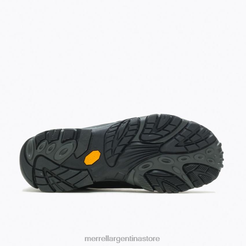 hombres zapatos negro NL2ZZ327 Merrell moab adventure mid impermeable ancho ancho (j91815w)