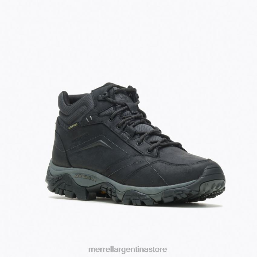 hombres zapatos negro NL2ZZ327 Merrell moab adventure mid impermeable ancho ancho (j91815w)