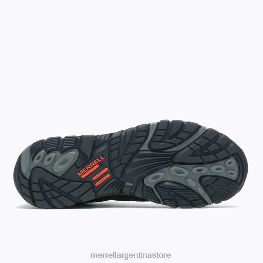 hombres zapatos negro NL2ZZ495 Merrell moab adventure mid fibra de carbono impermeable ancho ancho (j004631w)