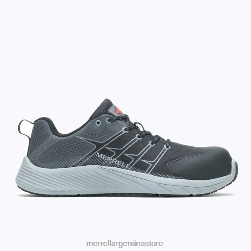 hombres zapatos negro/monumento NL2ZZ510 Merrell moab vuelo fibra de carbono (j004627)