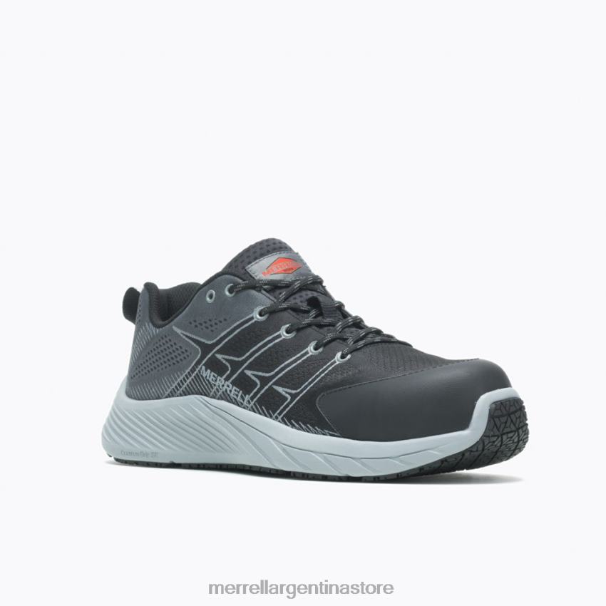 hombres zapatos negro/monumento NL2ZZ510 Merrell moab vuelo fibra de carbono (j004627)
