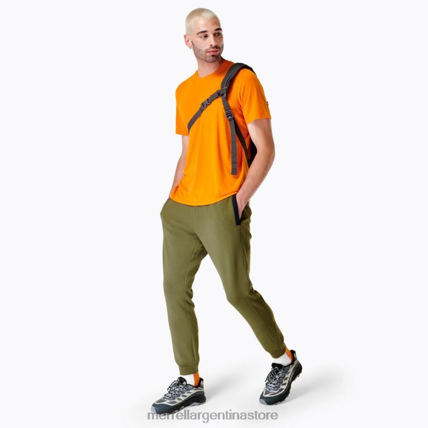 hombres ropa aceituna polvorienta NL2ZZ157 Merrell jogger impulso (jms26763-326)