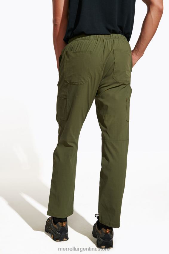 hombres ropa aceituna polvorienta NL2ZZ610 Merrell pantalón de montaña hayes (jms26340-326)