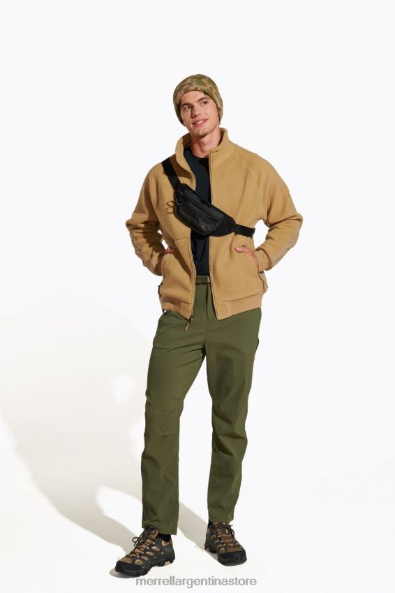 hombres ropa aceituna polvorienta NL2ZZ610 Merrell pantalón de montaña hayes (jms26340-326)