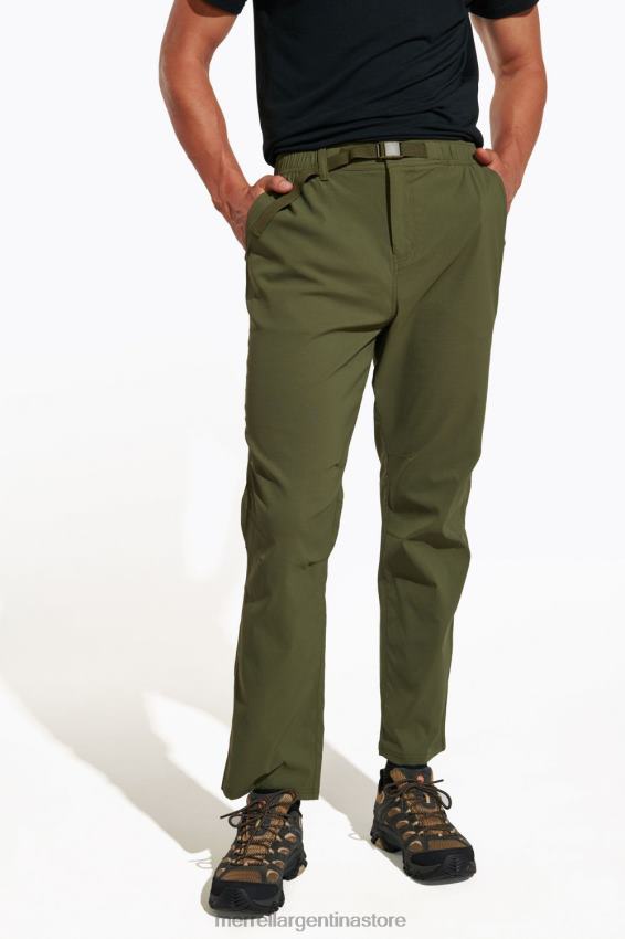 hombres ropa aceituna polvorienta NL2ZZ610 Merrell pantalón de montaña hayes (jms26340-326)