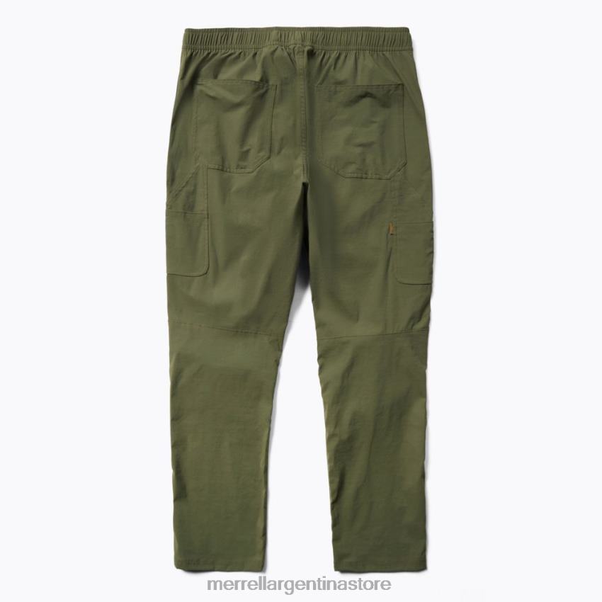 hombres ropa aceituna polvorienta NL2ZZ610 Merrell pantalón de montaña hayes (jms26340-326)