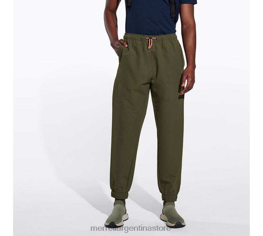 hombres ropa aceituna polvorienta NL2ZZ672 Merrell jogger hayes (jms26399-326)