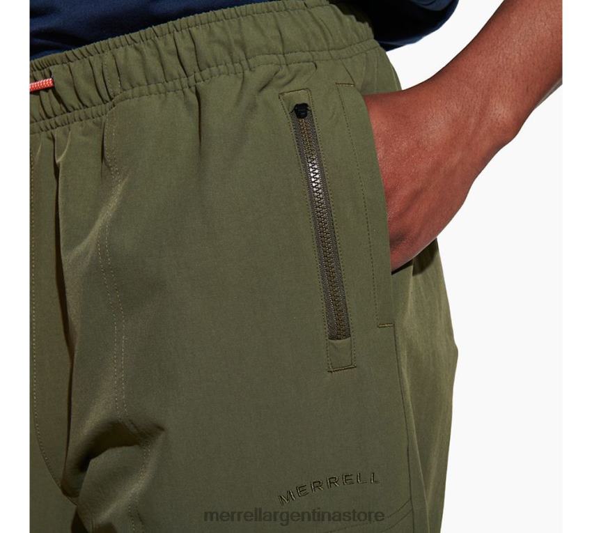 hombres ropa aceituna polvorienta NL2ZZ672 Merrell jogger hayes (jms26399-326)