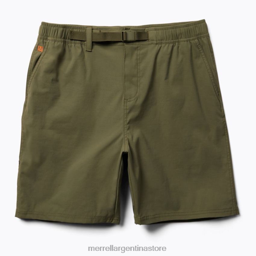 hombres ropa aceituna polvorienta NL2ZZ789 Merrell pantalones cortos de montaña hayes (jms26339-326)