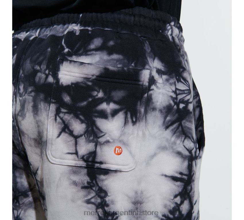 hombres ropa teñido anudado negro NL2ZZ762 Merrell explorador corto (jms26400-018)