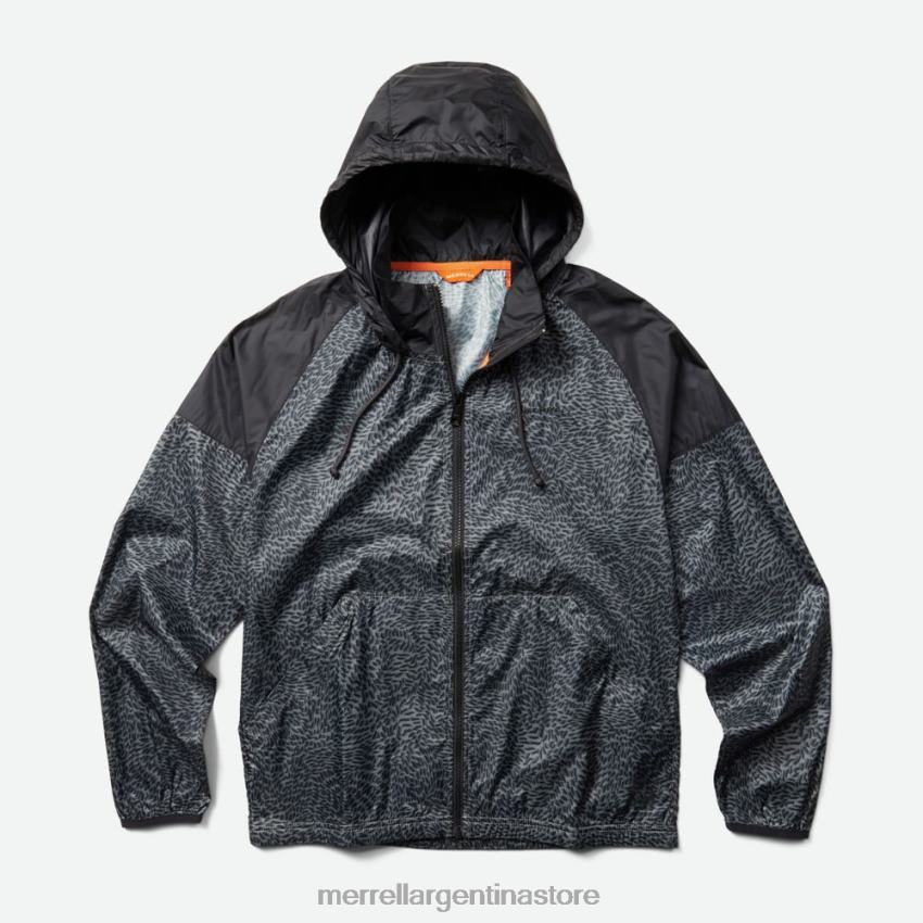 hombres ropa estampado de camuflaje rock mini NL2ZZ776 Merrell caparazón de viento plegable de aliso (jms26322-903)