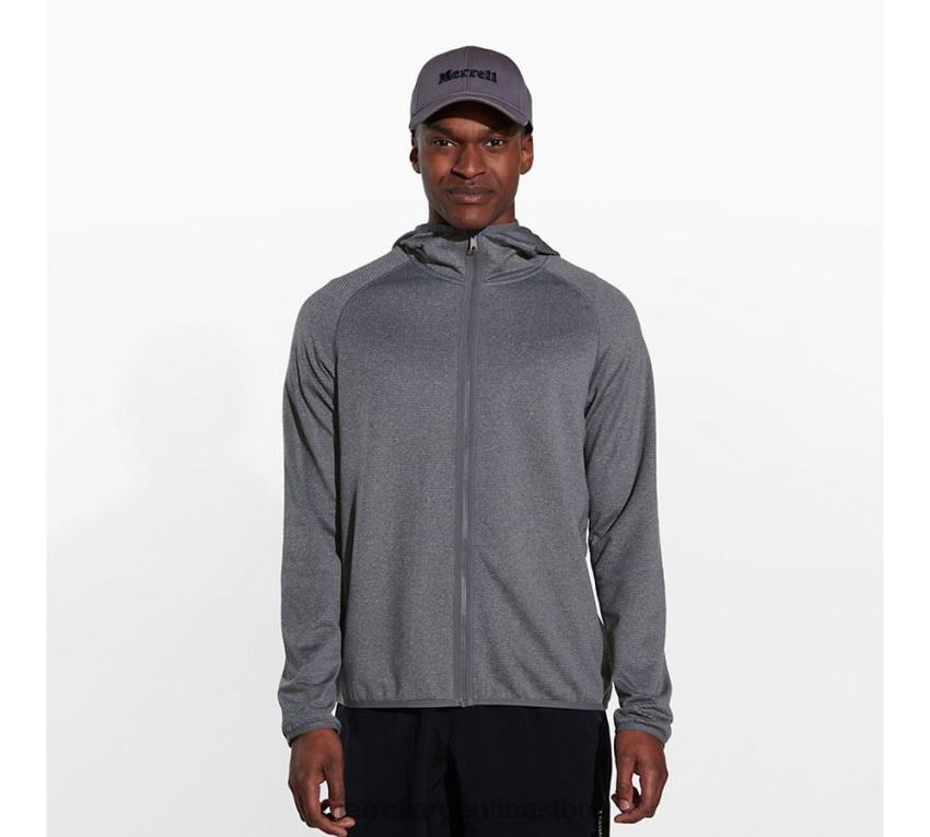 hombres ropa brezo de roca NL2ZZ550 Merrell sudadera con cremallera completa geotex (jms26325-059)