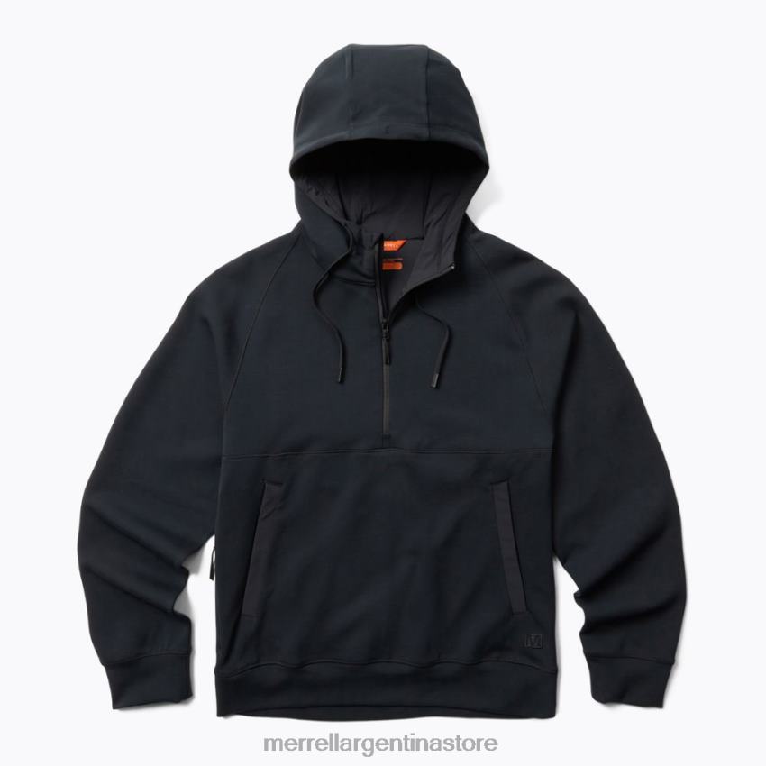 hombres ropa negro NL2ZZ162 Merrell sudadera con capucha impulso (jms26762-010)