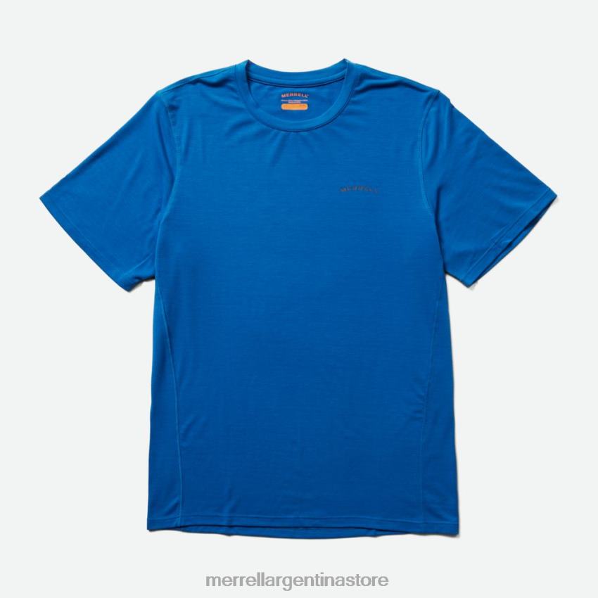 hombres ropa azul NL2ZZ152 Merrell camiseta todos los días con tencel (jms26443-352)