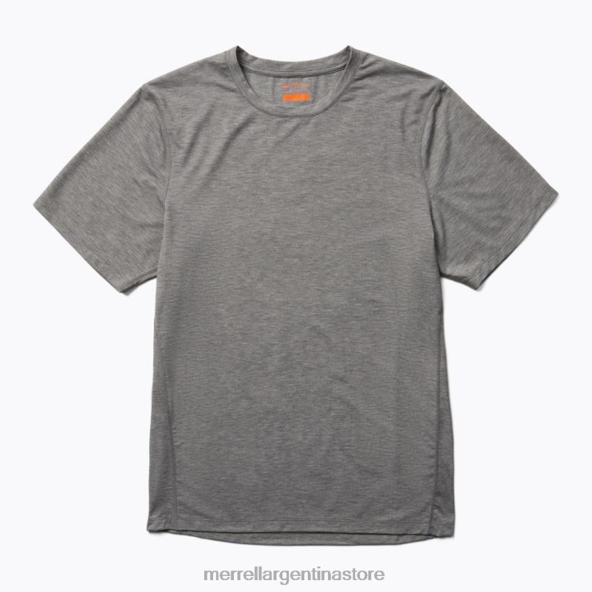 hombres ropa brezo gris NL2ZZ175 Merrell camiseta perfecta con tencel (jms26861-050)