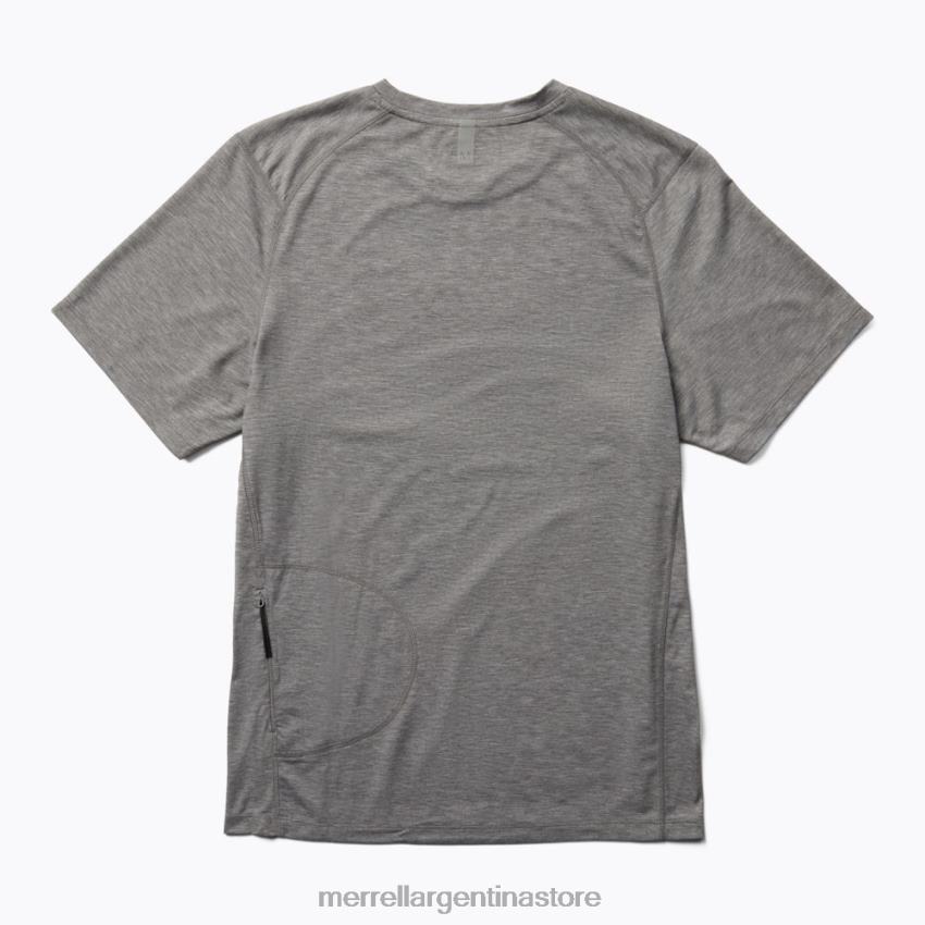 hombres ropa brezo gris NL2ZZ175 Merrell camiseta perfecta con tencel (jms26861-050)