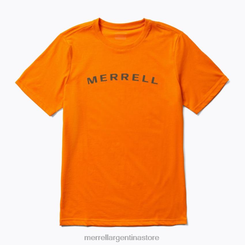hombres ropa exuberancia NL2ZZ584 Merrell camiseta de manga corta con marca denominativa (jms26332-751)