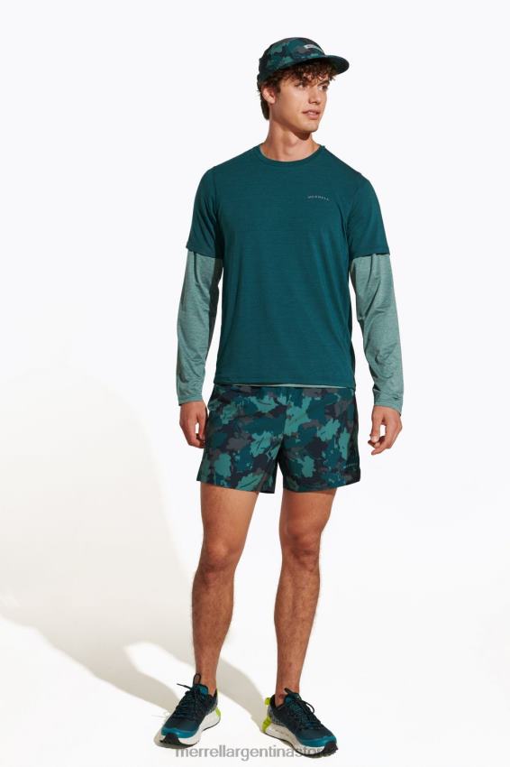 hombres ropa musgo de mar NL2ZZ149 Merrell camiseta todos los días con tencel (jms26443-325)