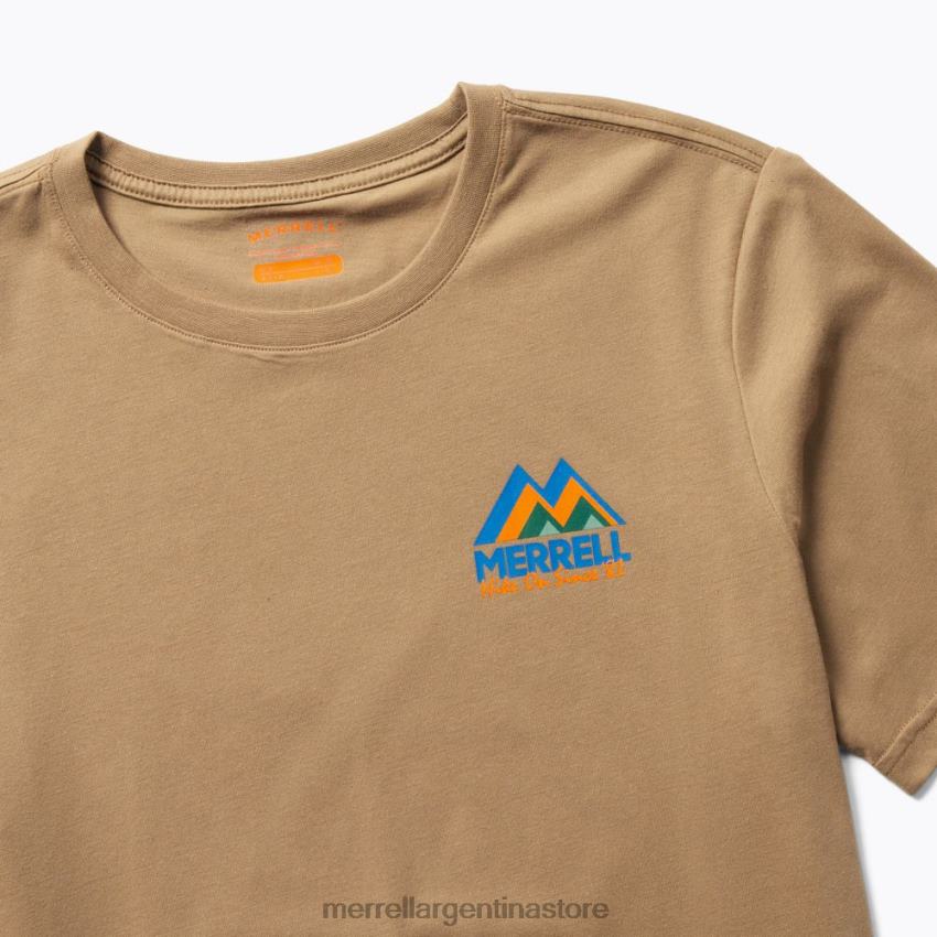 hombres ropa tinte sepia NL2ZZ309 Merrell camiseta m-mountain (jmf26620-176)